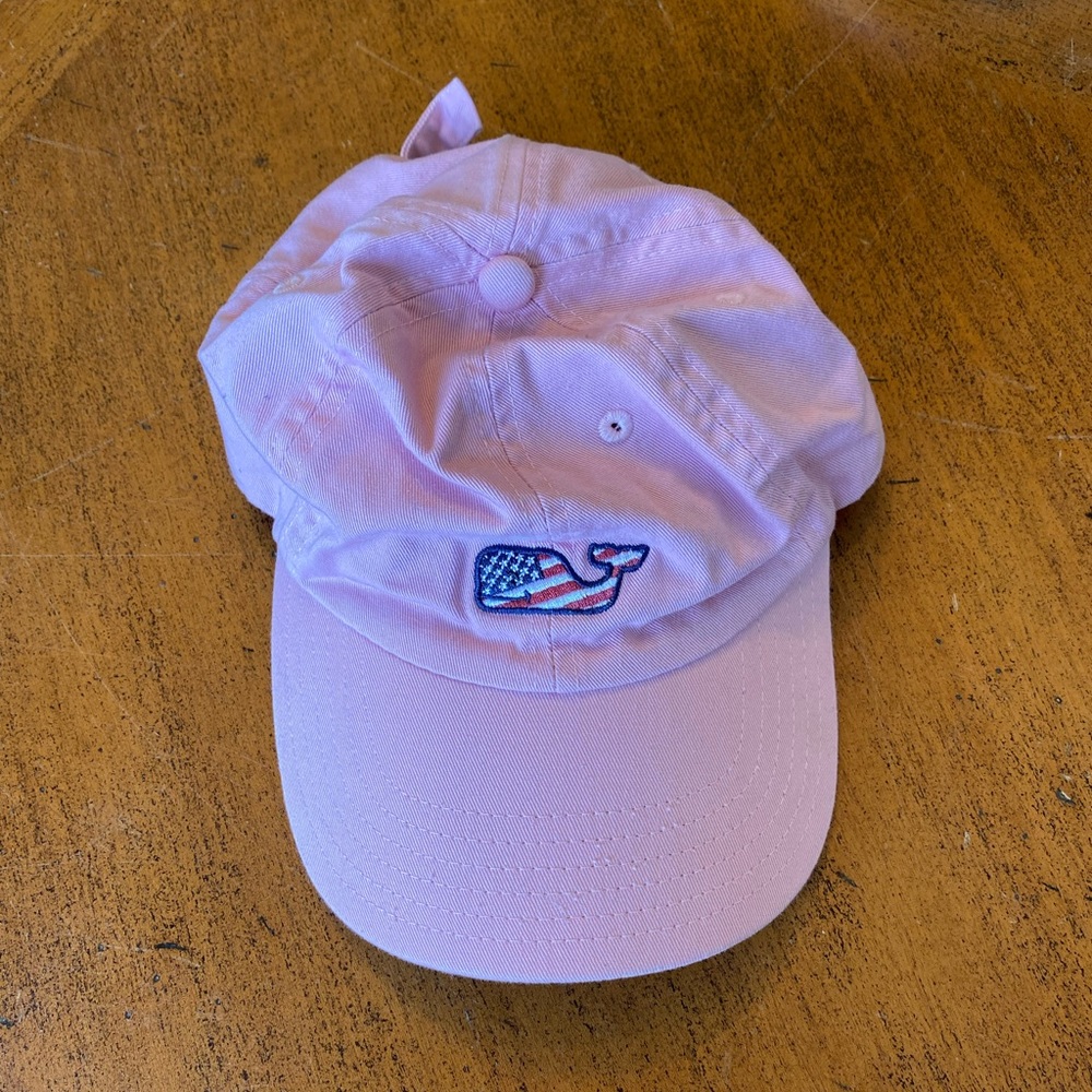 Pink Vineyard Vines Hat vintage bought in 2015.